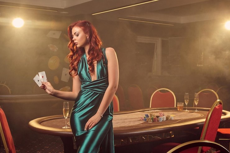 Studio live dealer SA Gaming dengan multi-kamera dan dealer profesional